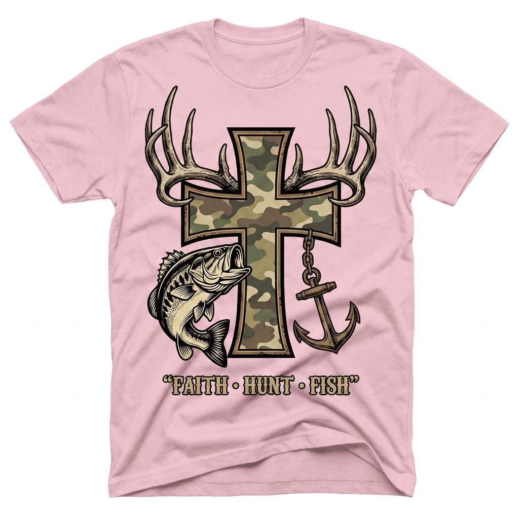 Fish Cross Unisex T-shirt
