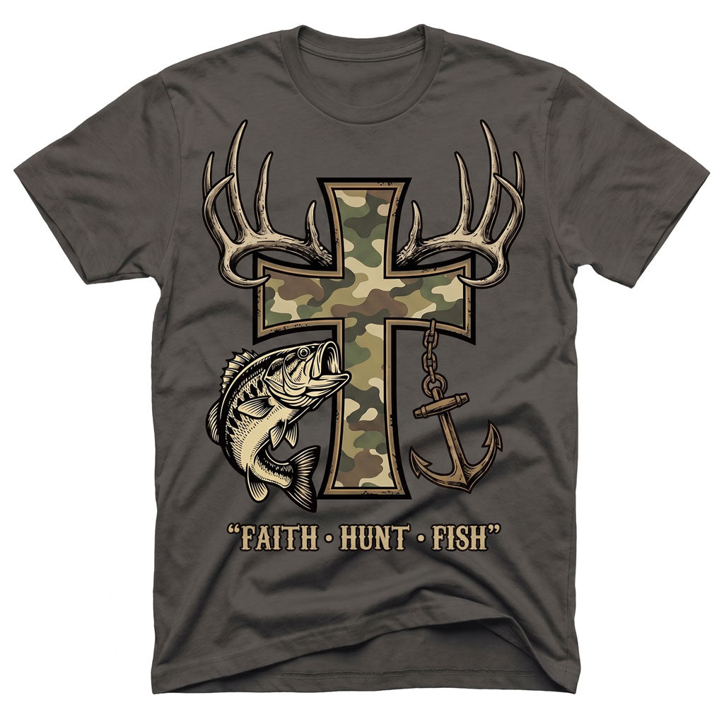 Fish Cross Unisex T-shirt