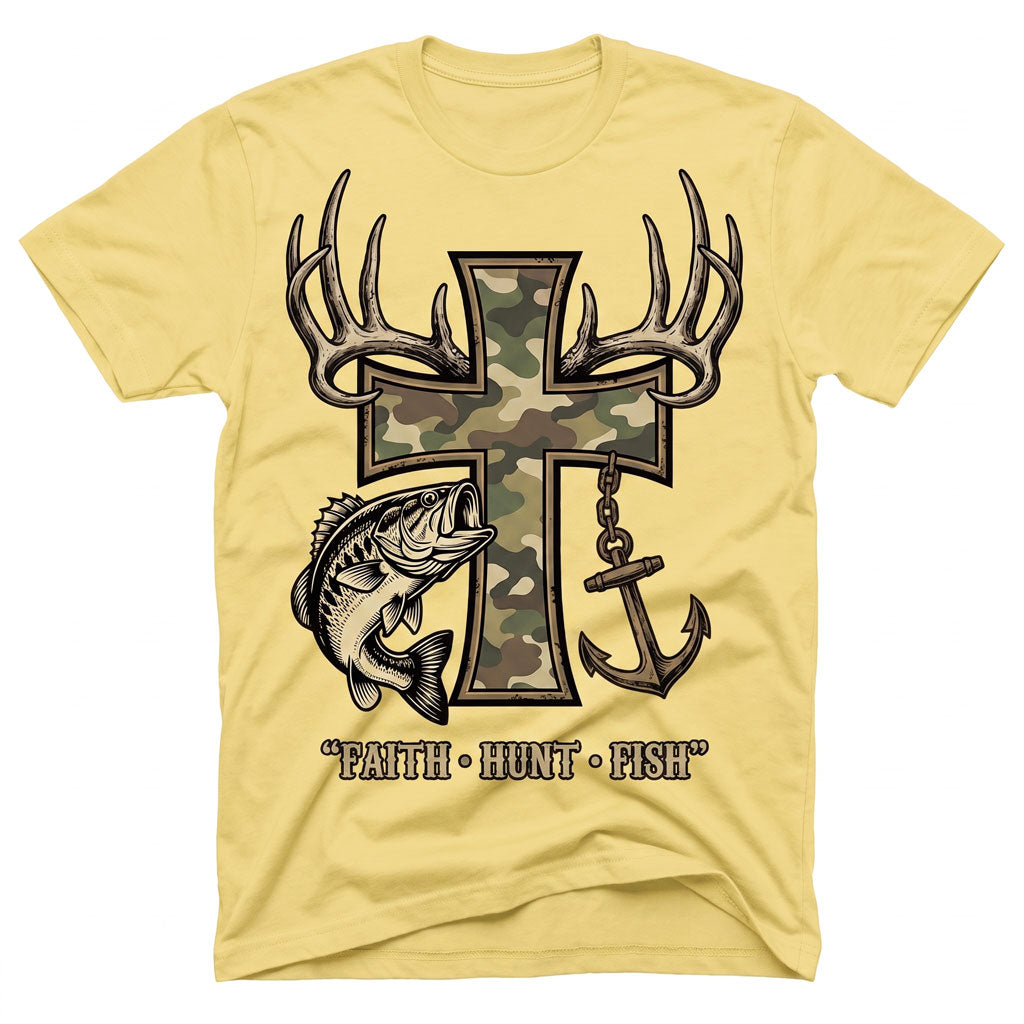 Fish Cross Unisex T-shirt
