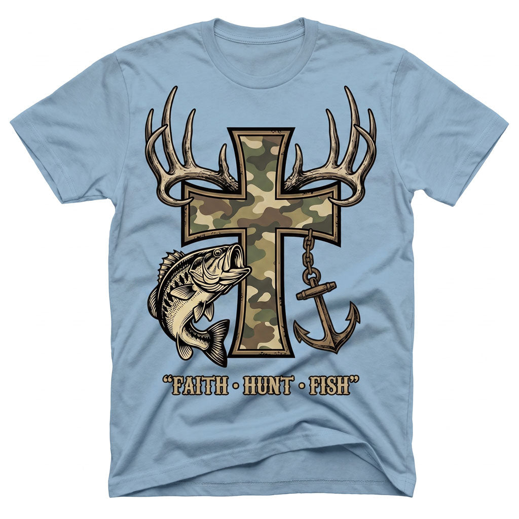 Fish Cross Unisex T-shirt