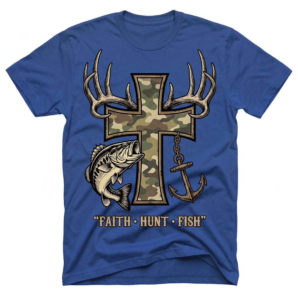 Fish Cross Unisex T-shirt