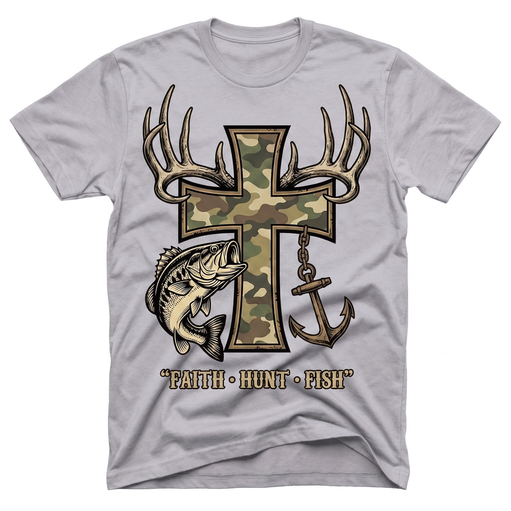 Fish Cross Unisex T-shirt