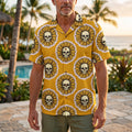 Skull Sunflower Hawaii Shirt