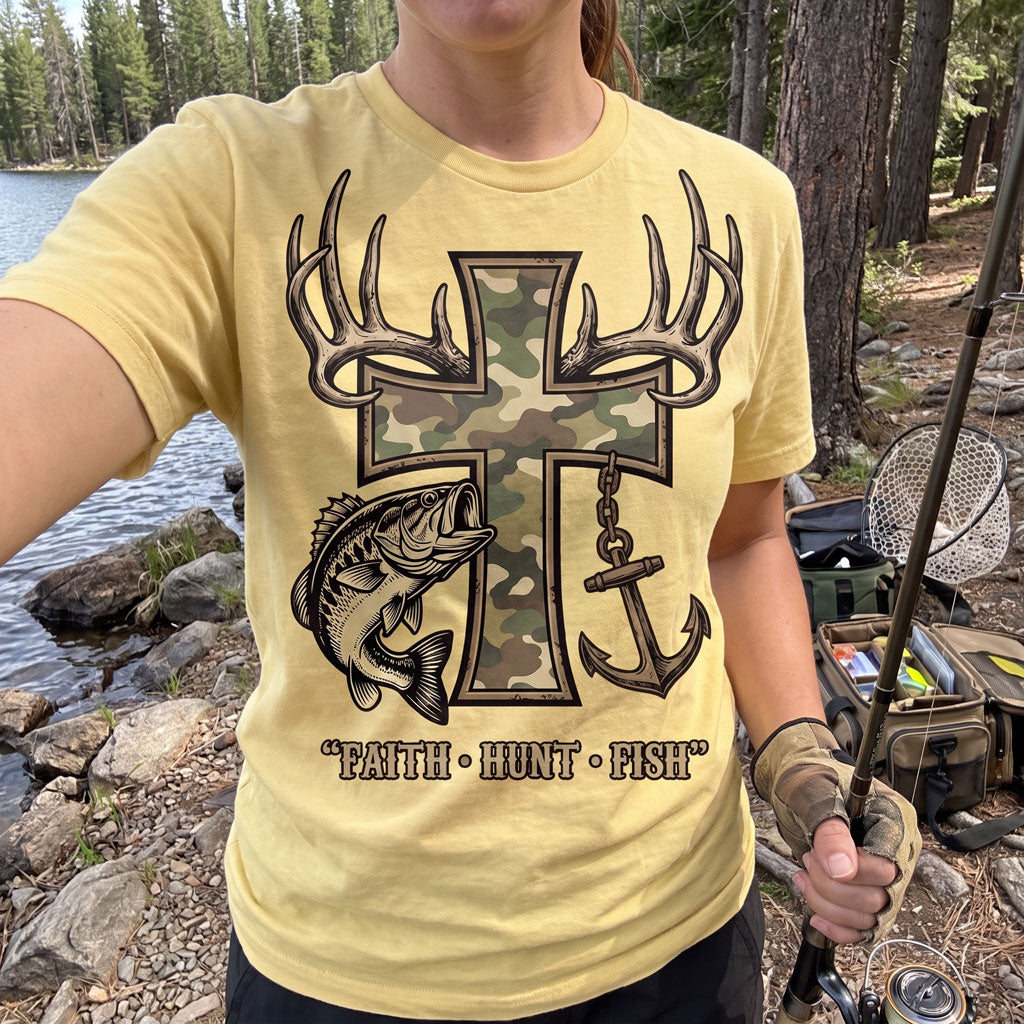 Fish Cross Unisex T-shirt